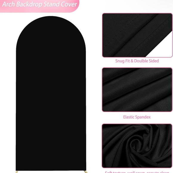 6FT Wedding Arch Cover Spandex - Picture 4 of 5